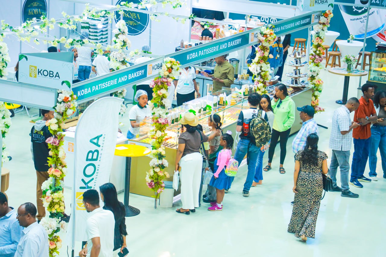 Crowded Vendor Area